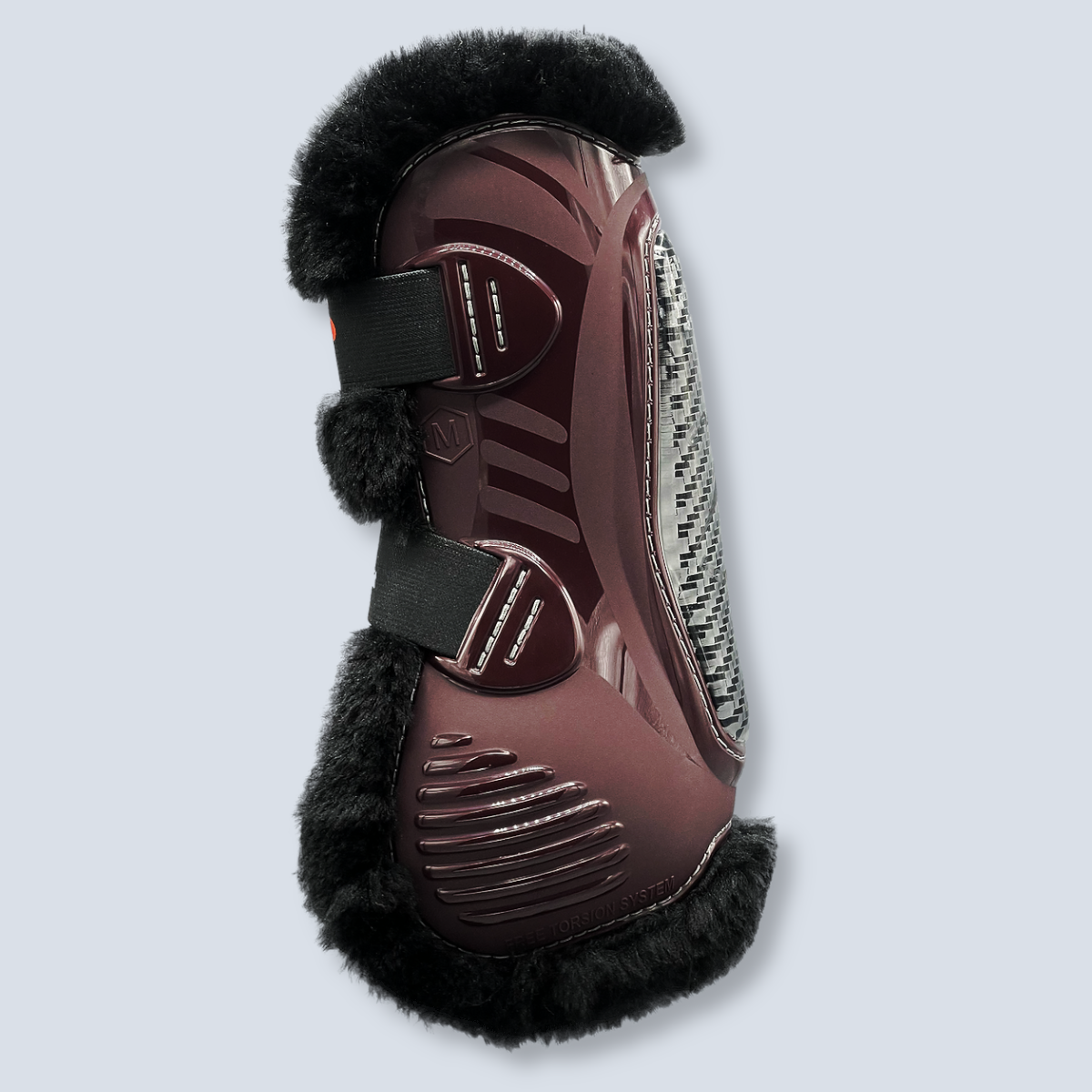 eQuick eCarbon Shock Fluffy Front Tendon Boot-2