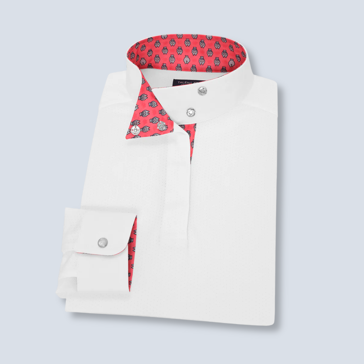 Essex Classics Girl's Short Sleeve Show Shirt - Hippos