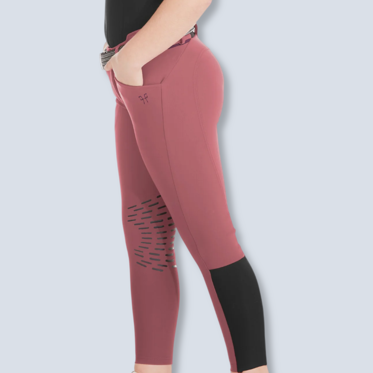Horse Pilot Girl's X Design Breeches-2