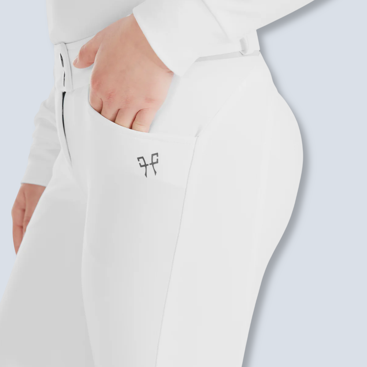 Horse Pilot Girl's X Design Breeches-8