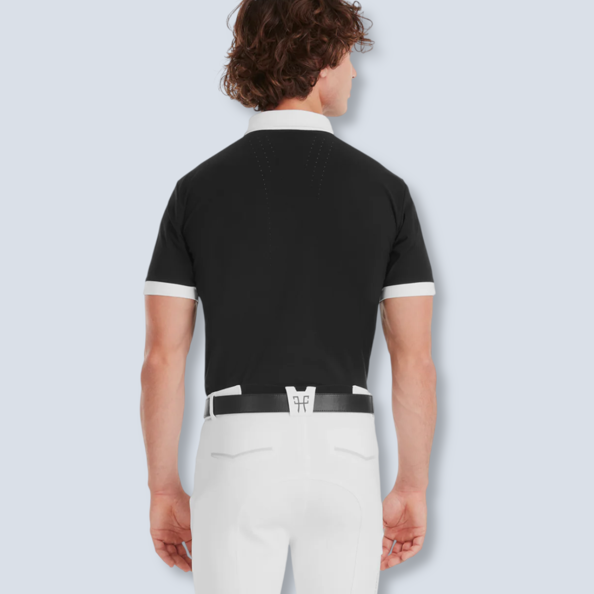Horse Pilot Men's Aerolight Short Sleeve Show Shirt-6
