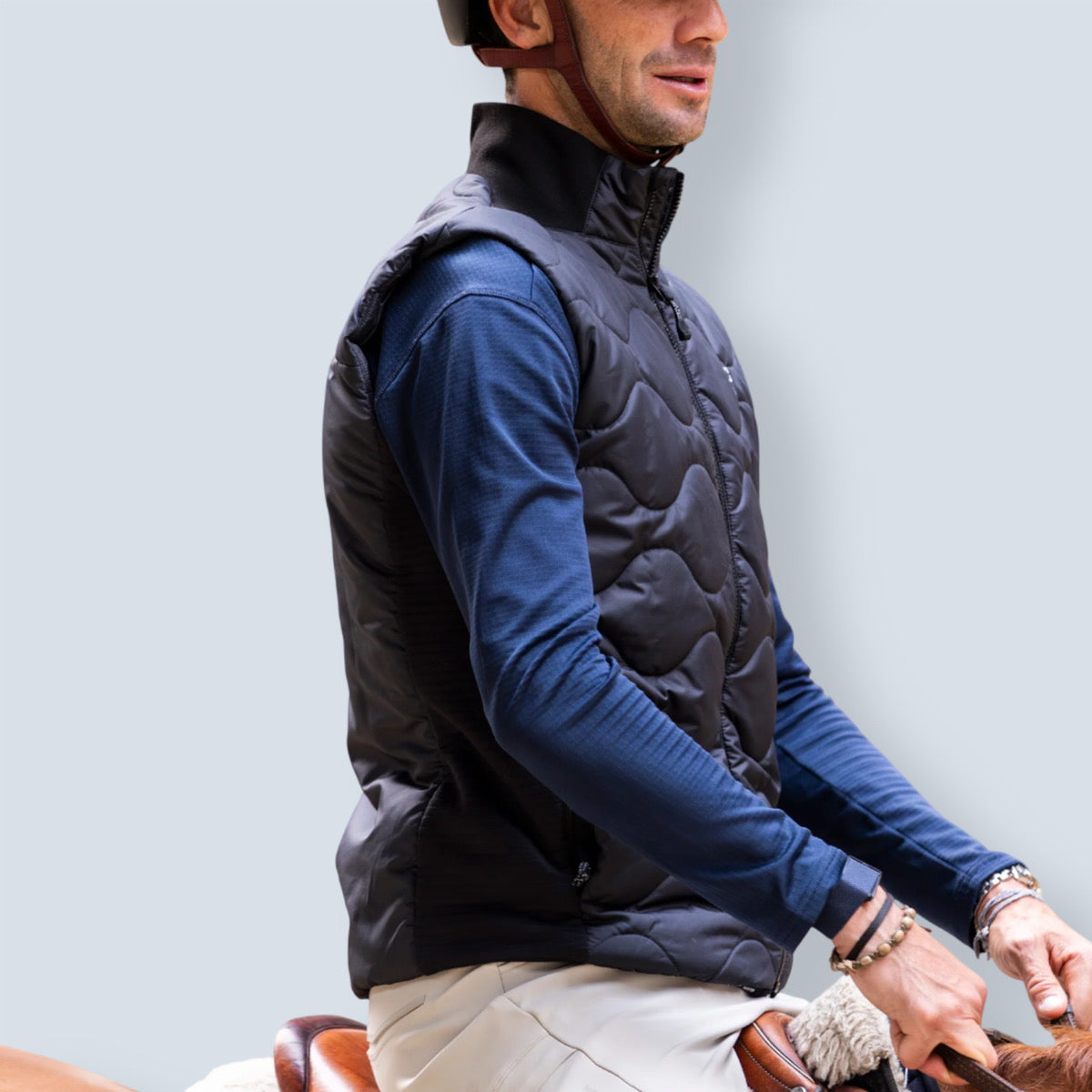 Horse Pilot Men's Rider Vest black-4