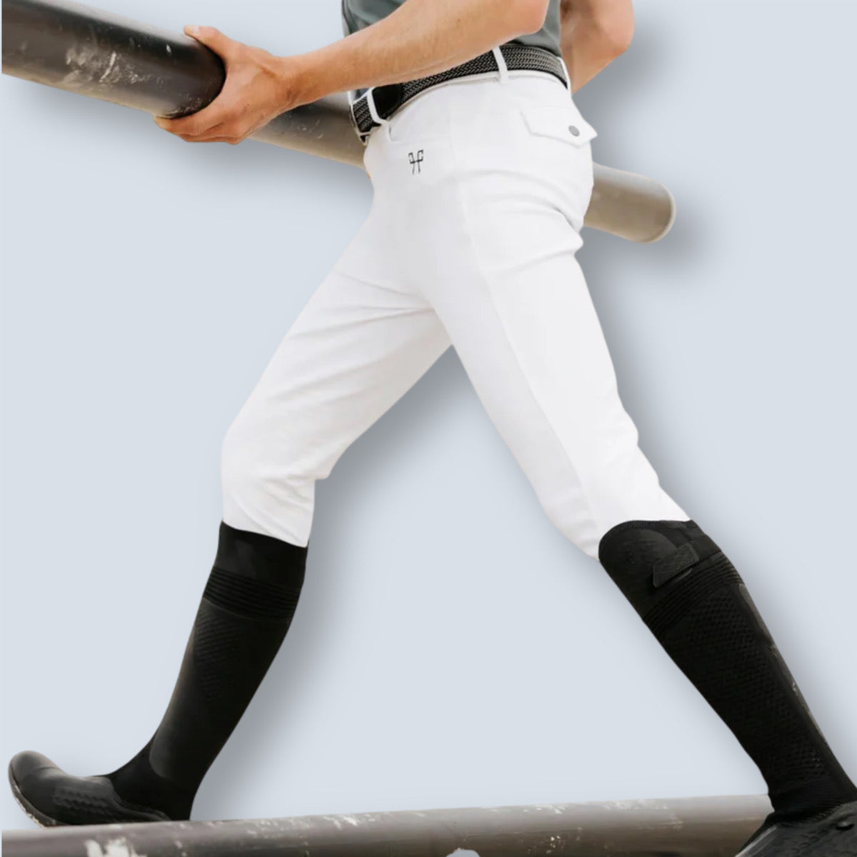 Horse Pilot Men's X Design Breeches-5