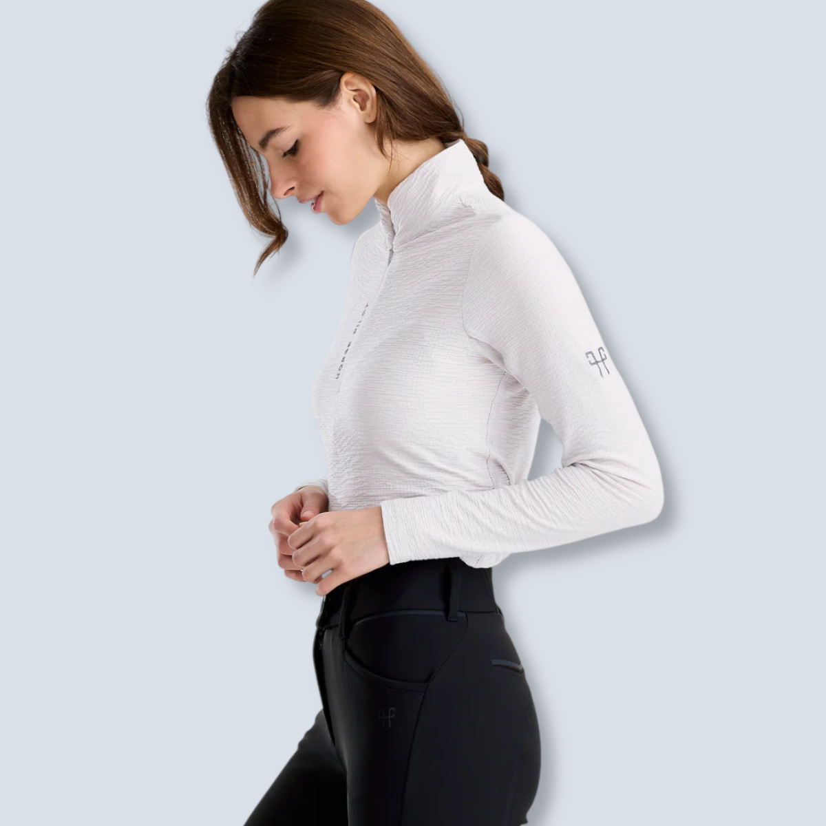 Horse Pilot Women’s Suntech Long Sleeve Schooling Shirt-12