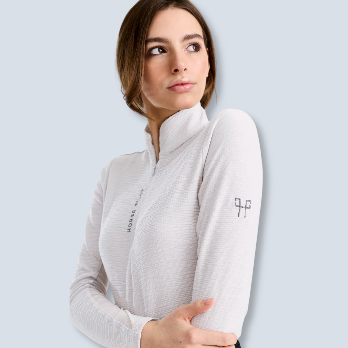 Horse Pilot Women’s Suntech Long Sleeve Schooling Shirt-10