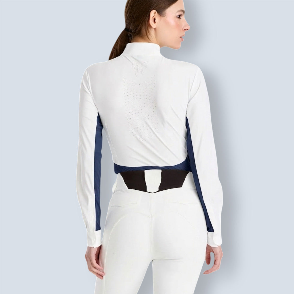 Horse Pilot Women’s Monica Long Sleeve Show Shirt-7