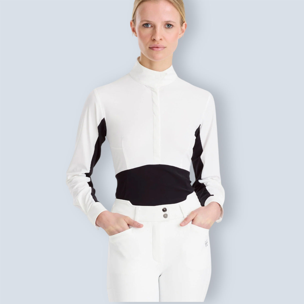 Horse Pilot Women’s Monica Long Sleeve Show Shirt