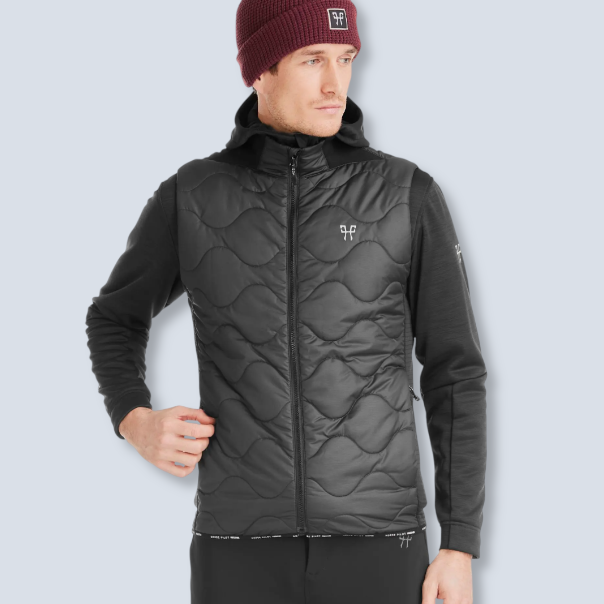 Horse Pilot Men's Rider Vest black-1
