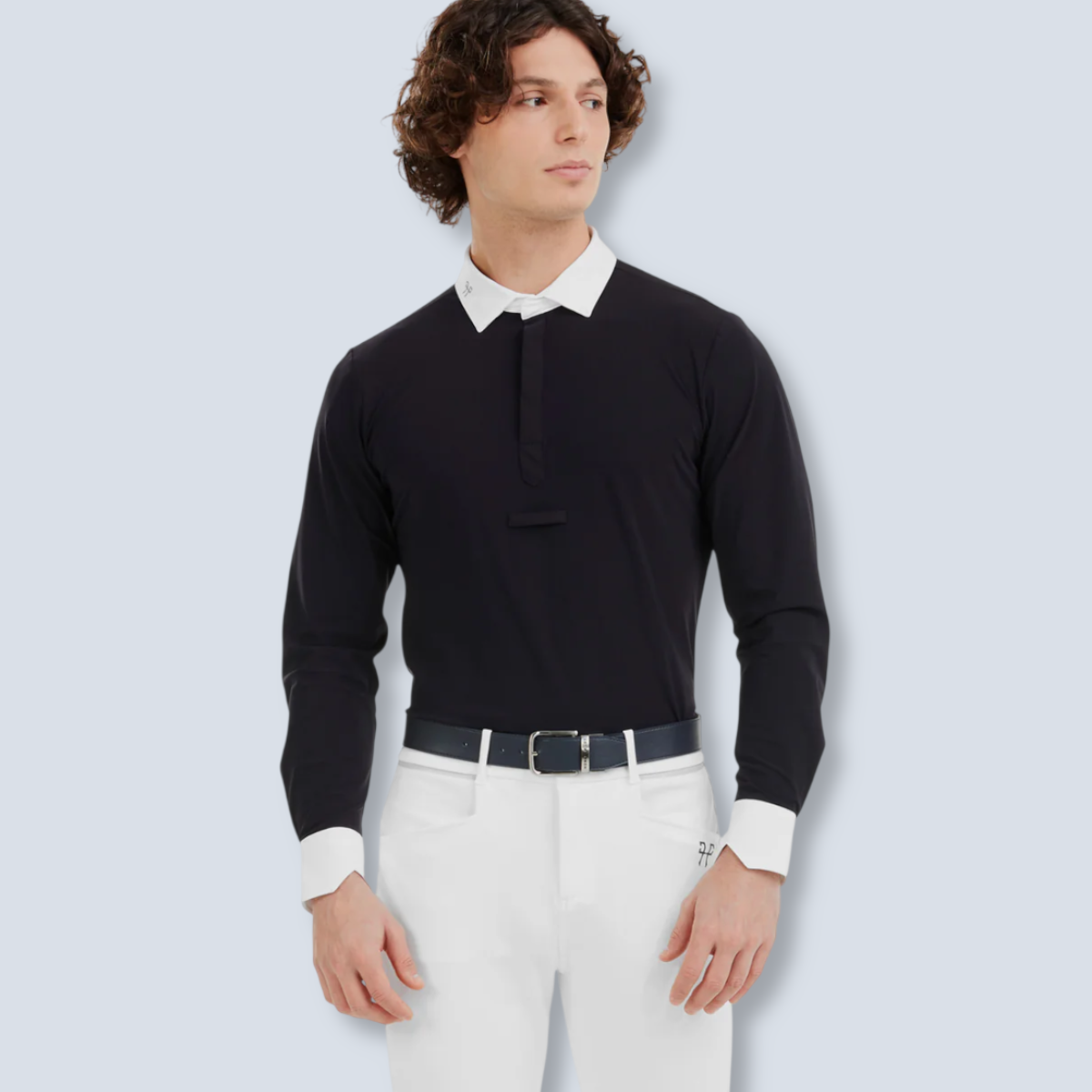 Horse Pilot Men's Aerolight Show Shirt Long Sleeve-4