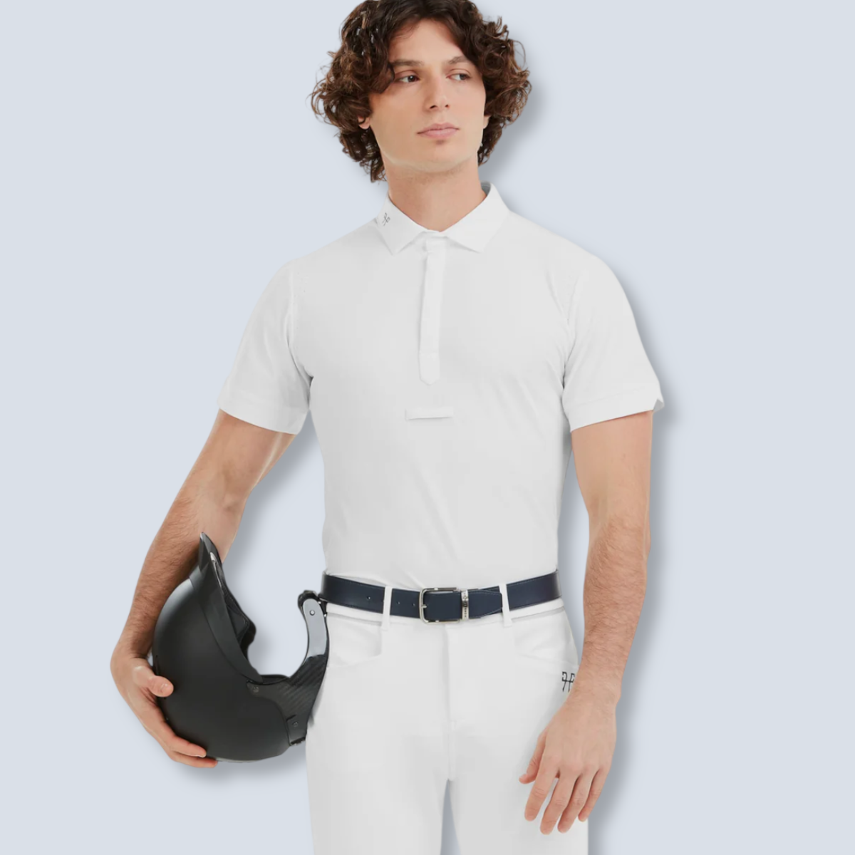 Horse Pilot Men's Aerolight Short Sleeve Show Shirt-3