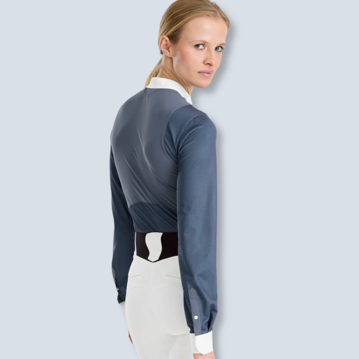 Horse Pilot Women’s Aerolight Long Sleeve Show Shirt-8