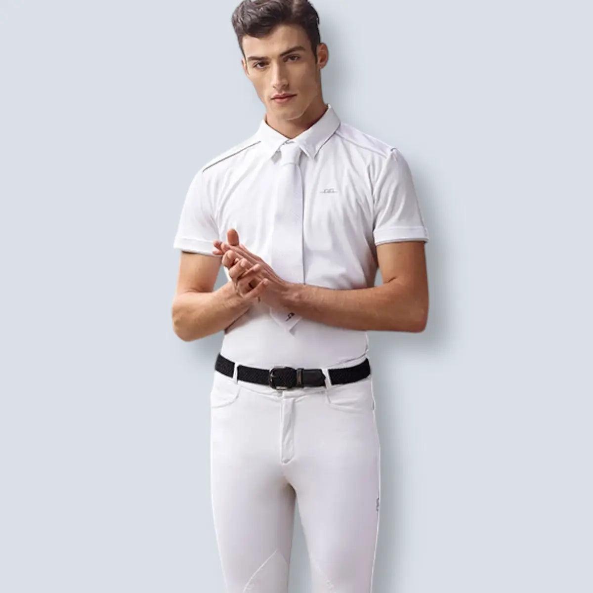 HorseWare AA Men's CleanCool Short Sleeve Show Shirt
