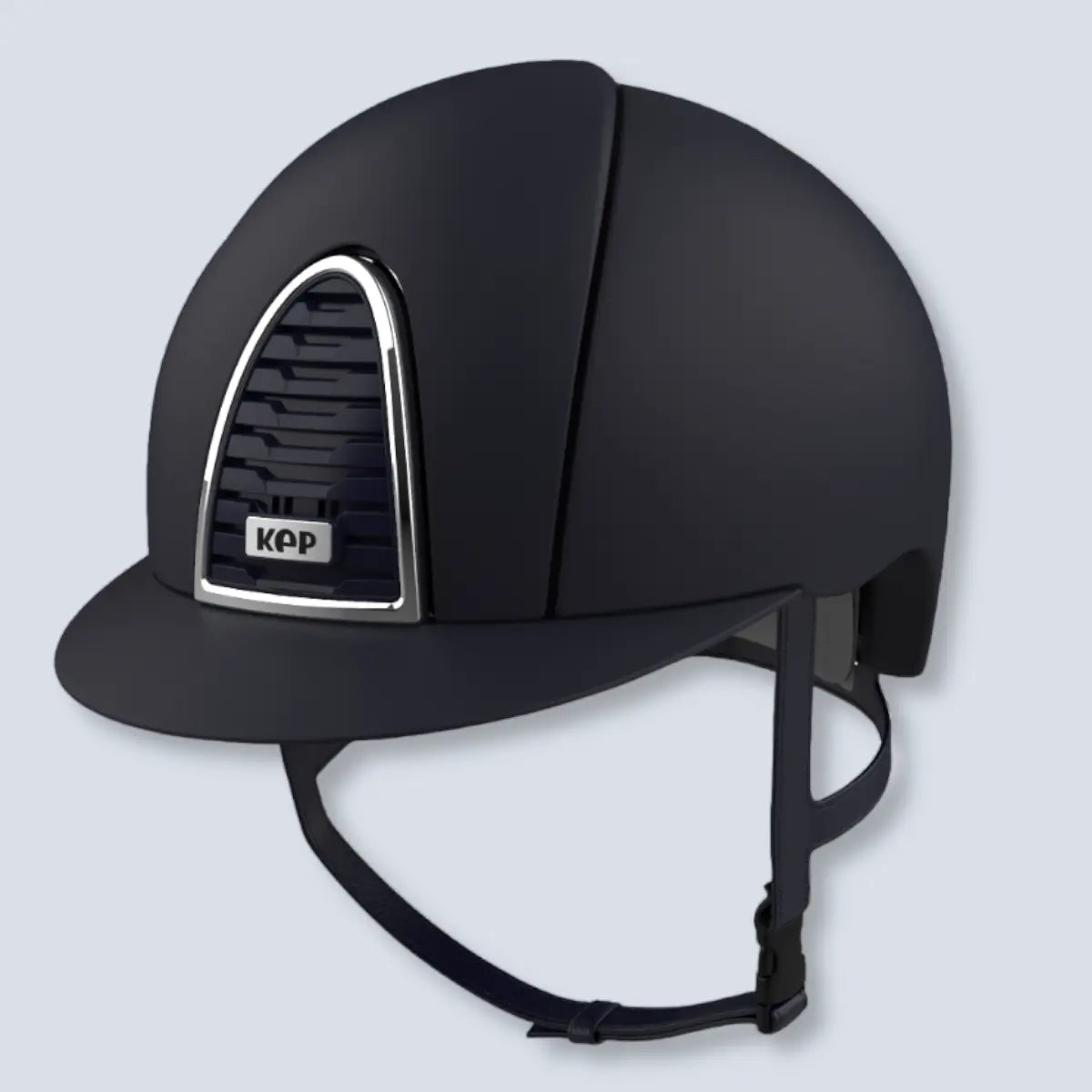 KEP ITALIA CROMO 2.0 TEXTILE EQUESTRIAN HELMET Black L / Black