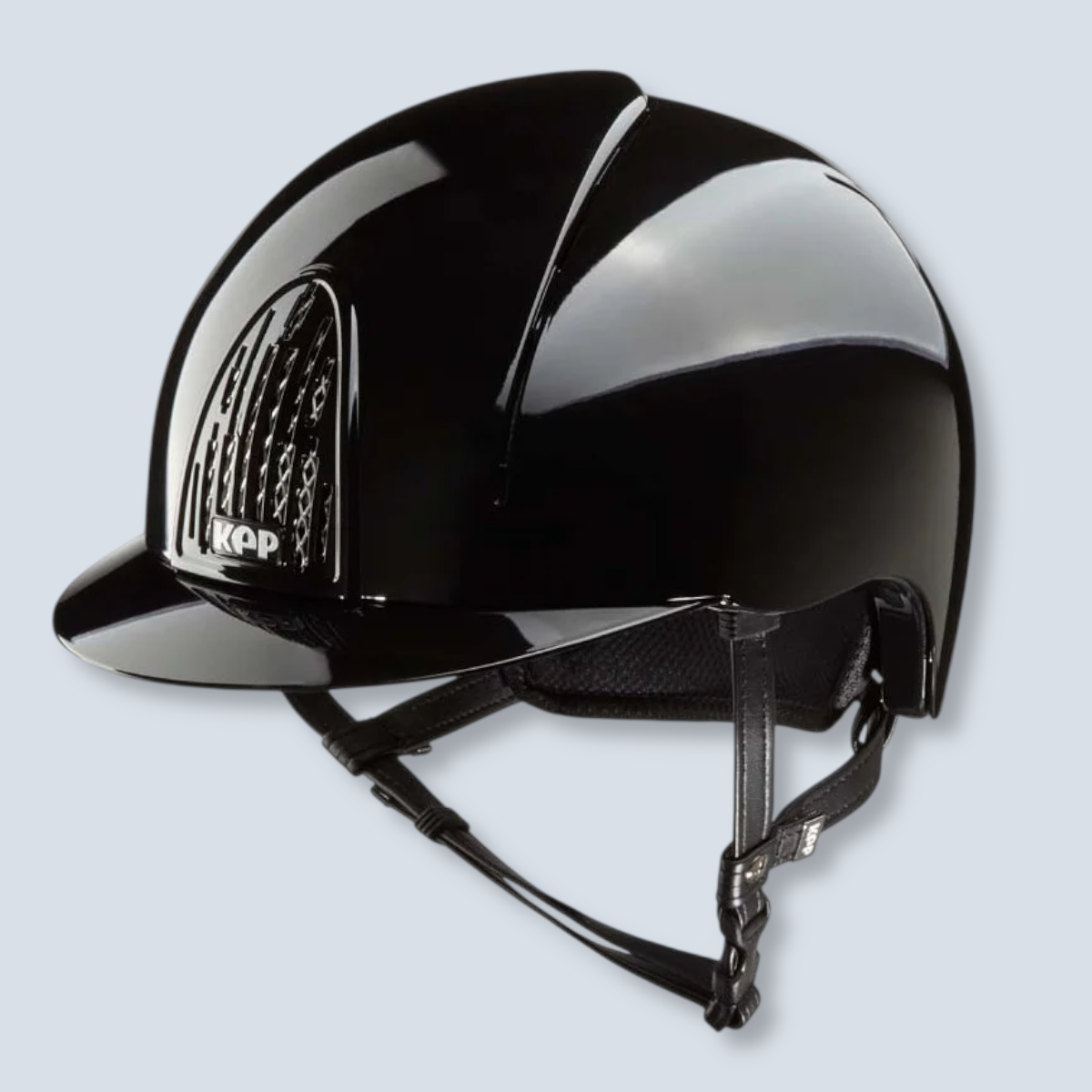 KEP Smart Polish Black Helmet-1