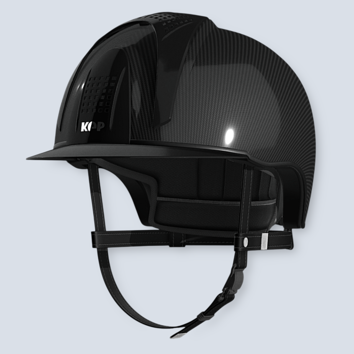 Kep Carbon E-Light Helmet Shine