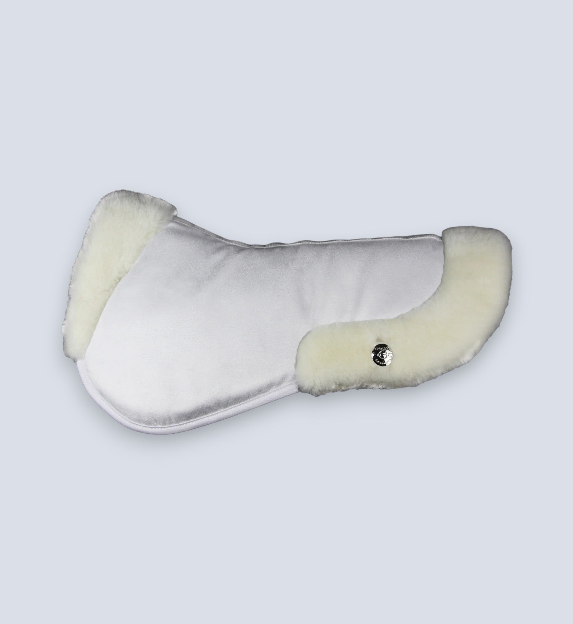 Ogilvy Classic Jump Sheepskin Memory Foam Half Pad-3