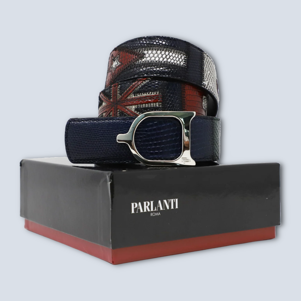 Parlanti Lizard Flag Belt-2