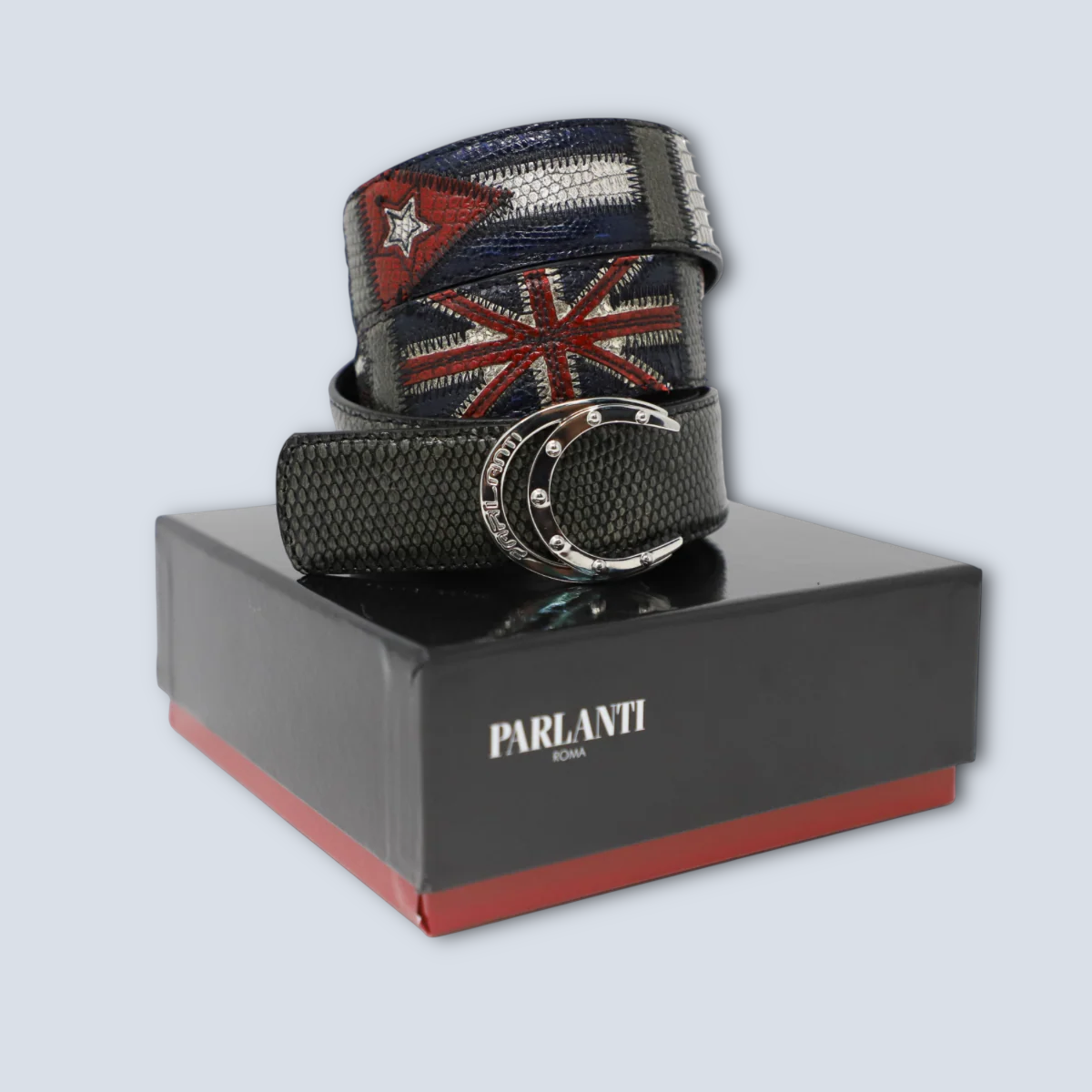 Parlanti Lizard Flag Belt-3