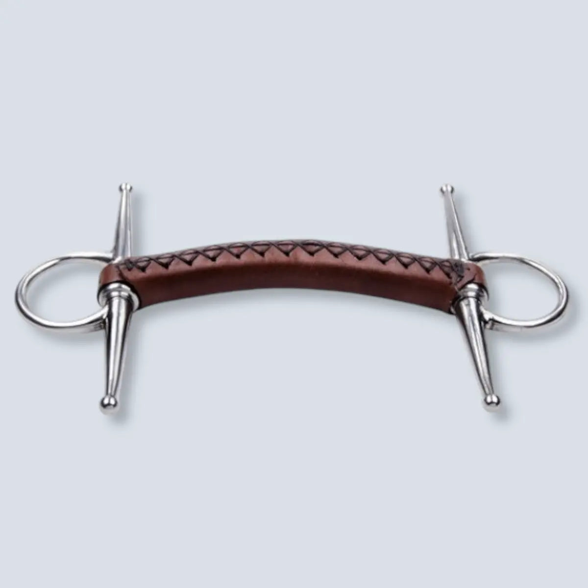 Trust Leather Straight Full Cheek Snaffle Bit