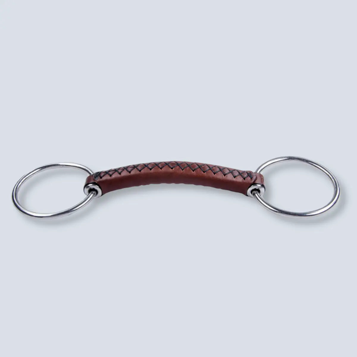 Trust Leather Straight Loose Ring Snaffle Bit