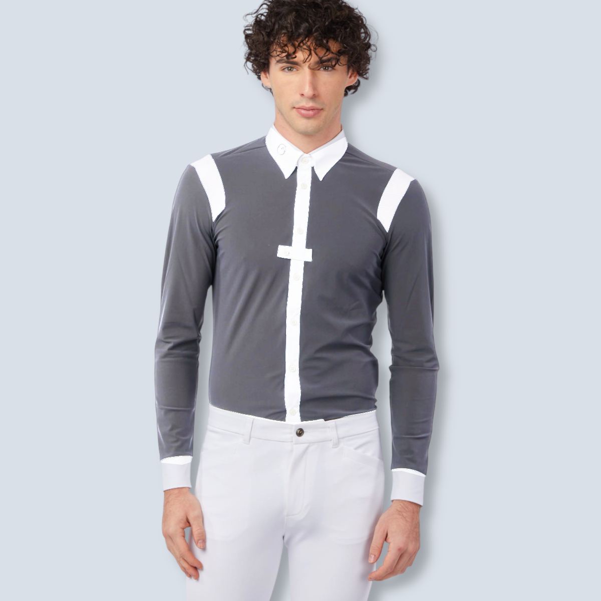 Vestrum Men’s Duisborg Long Sleeve Show Shirt-4